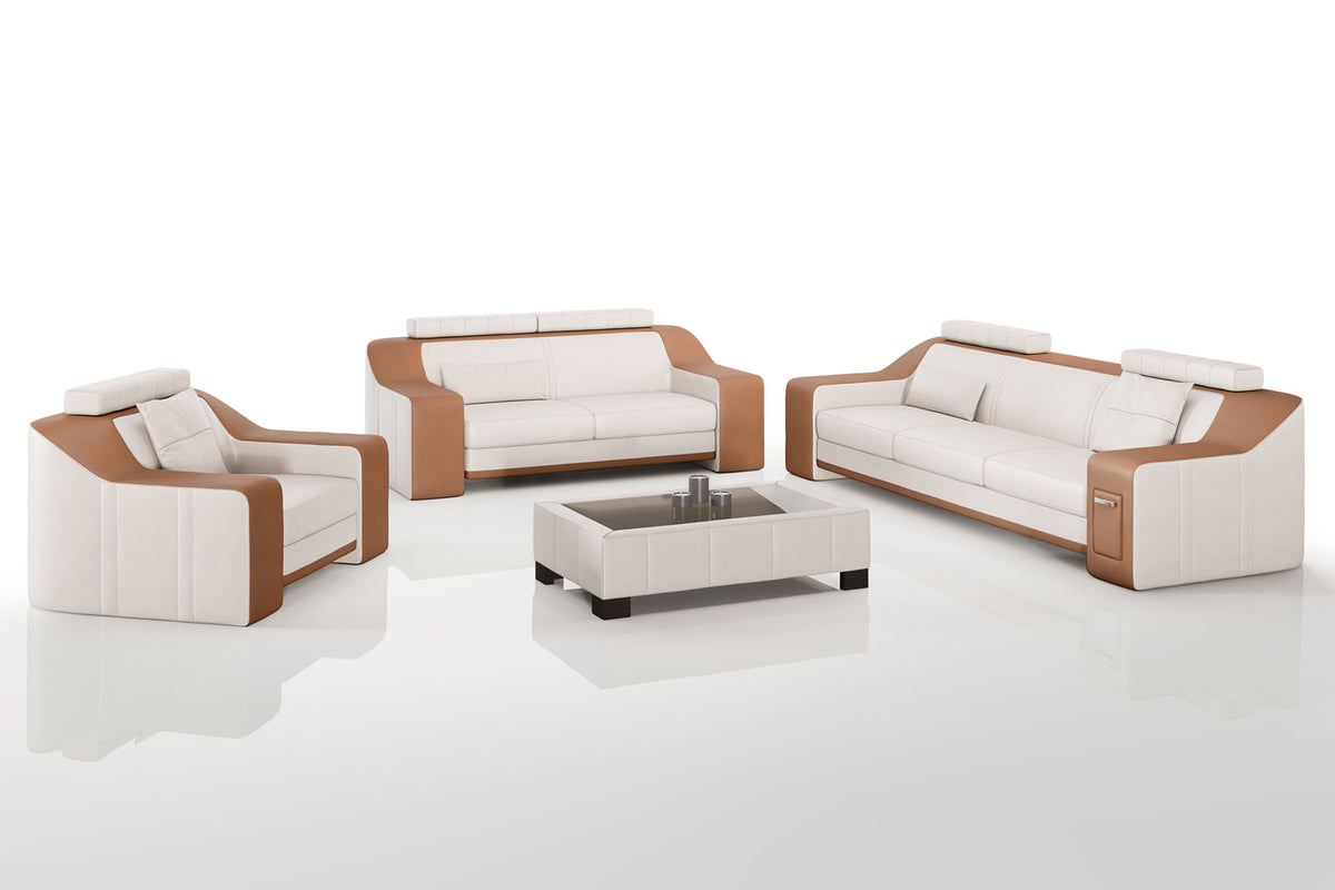 California Leather Sofa Set