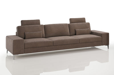 New York Modern Fabric 3 Seater Sofa