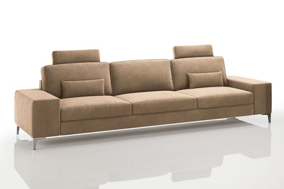 New York Modern Fabric 3 Seater Sofa