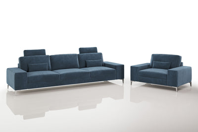 New York Modern Fabric Sofa Set