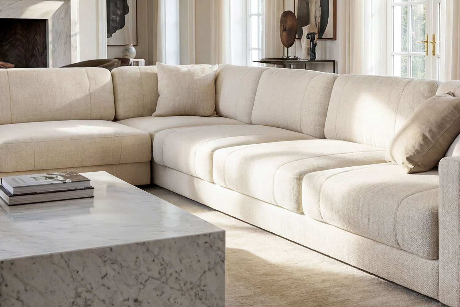 Texas LG Fabric L-Sectional Large