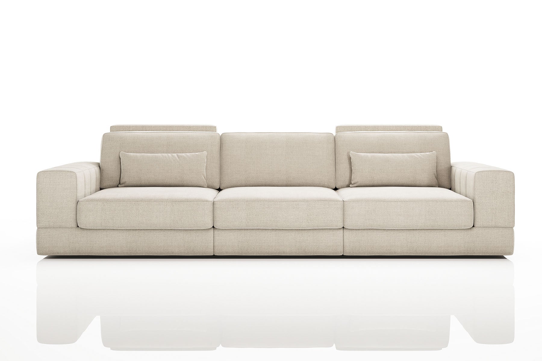 Phoenix Modern Fabric Sofa Set