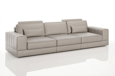 Phoenix Modern Leather 3 Seater Sofa