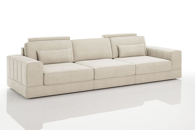 Phoenix Modern Fabric 3 Seater Sofa