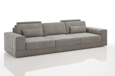 Phoenix Modern Fabric 3 Seater Sofa