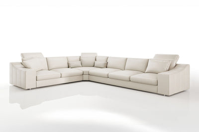 Chicago Modern Leather L-Sectional