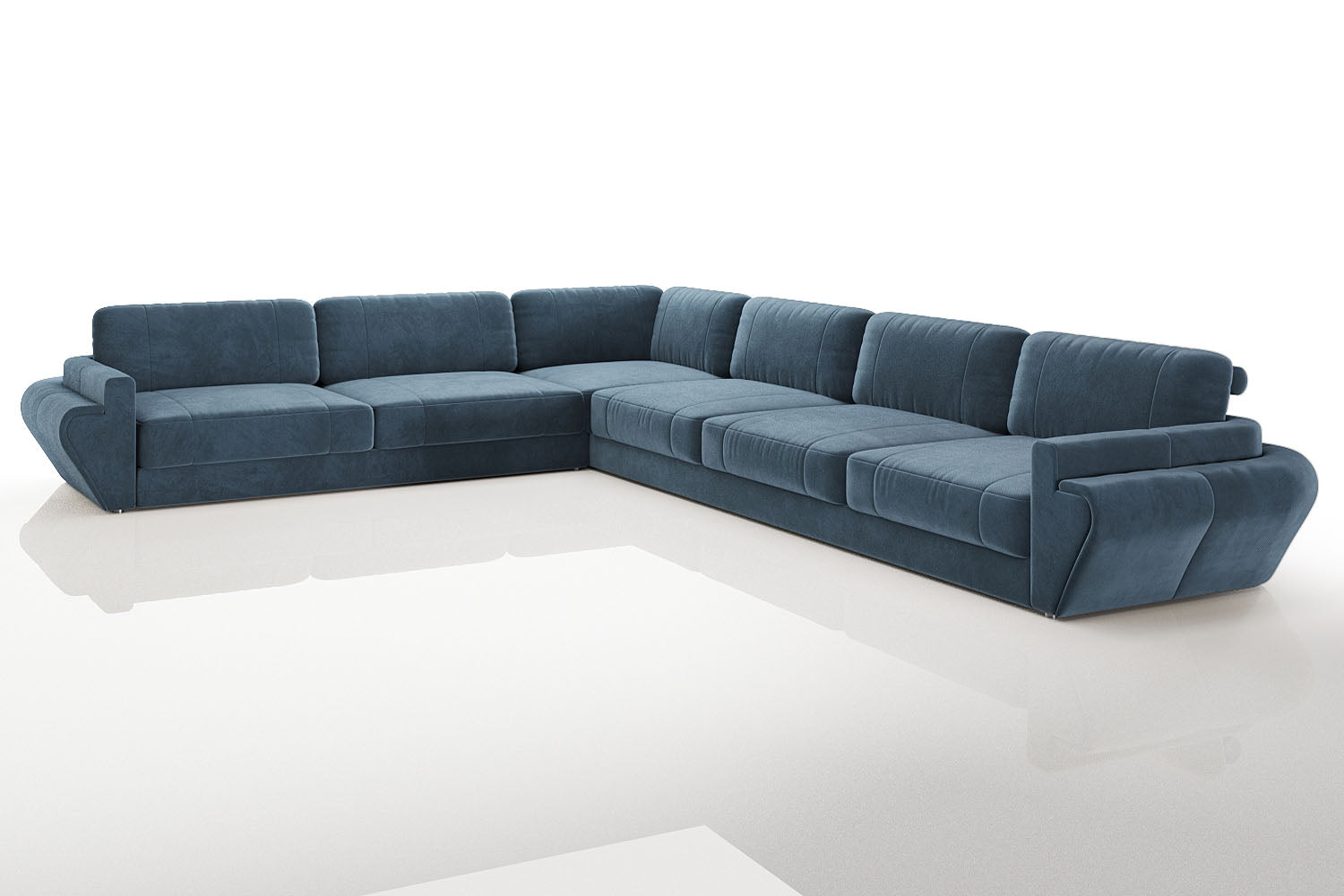 Texas LG Fabric L-Sectional Large