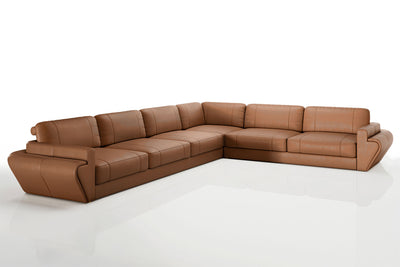 Texas LG Leather L-Sectional Large