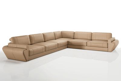 Texas LG Leather L-Sectional Large