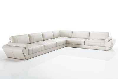 Texas LG Leather L-Sectional Large