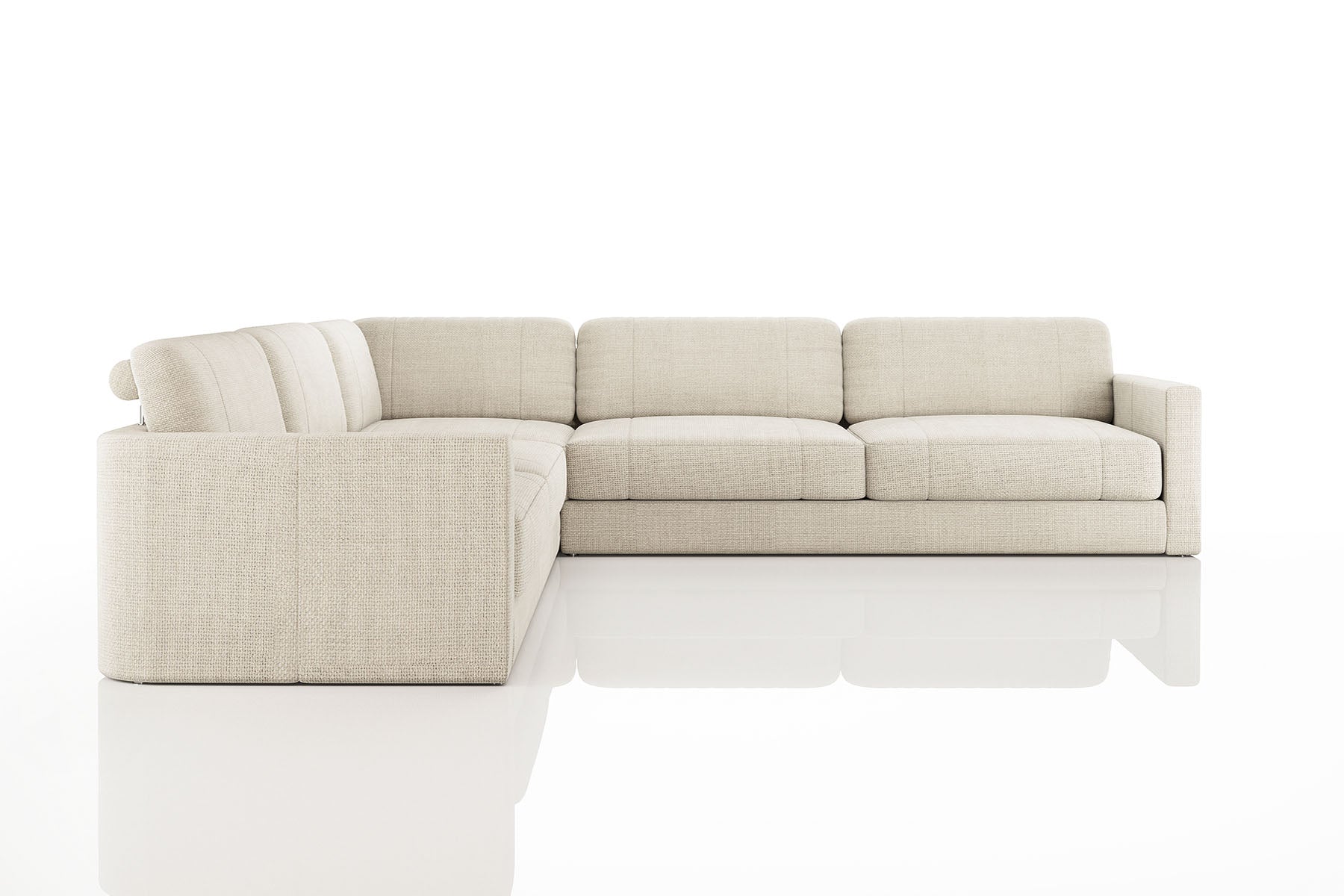 Texas Modern Fabric L-Sectional