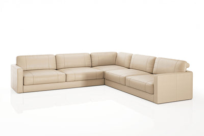 Texas Modern Leather L-Sectional