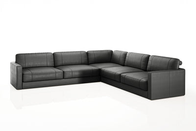 Texas Modern Leather L-Sectional