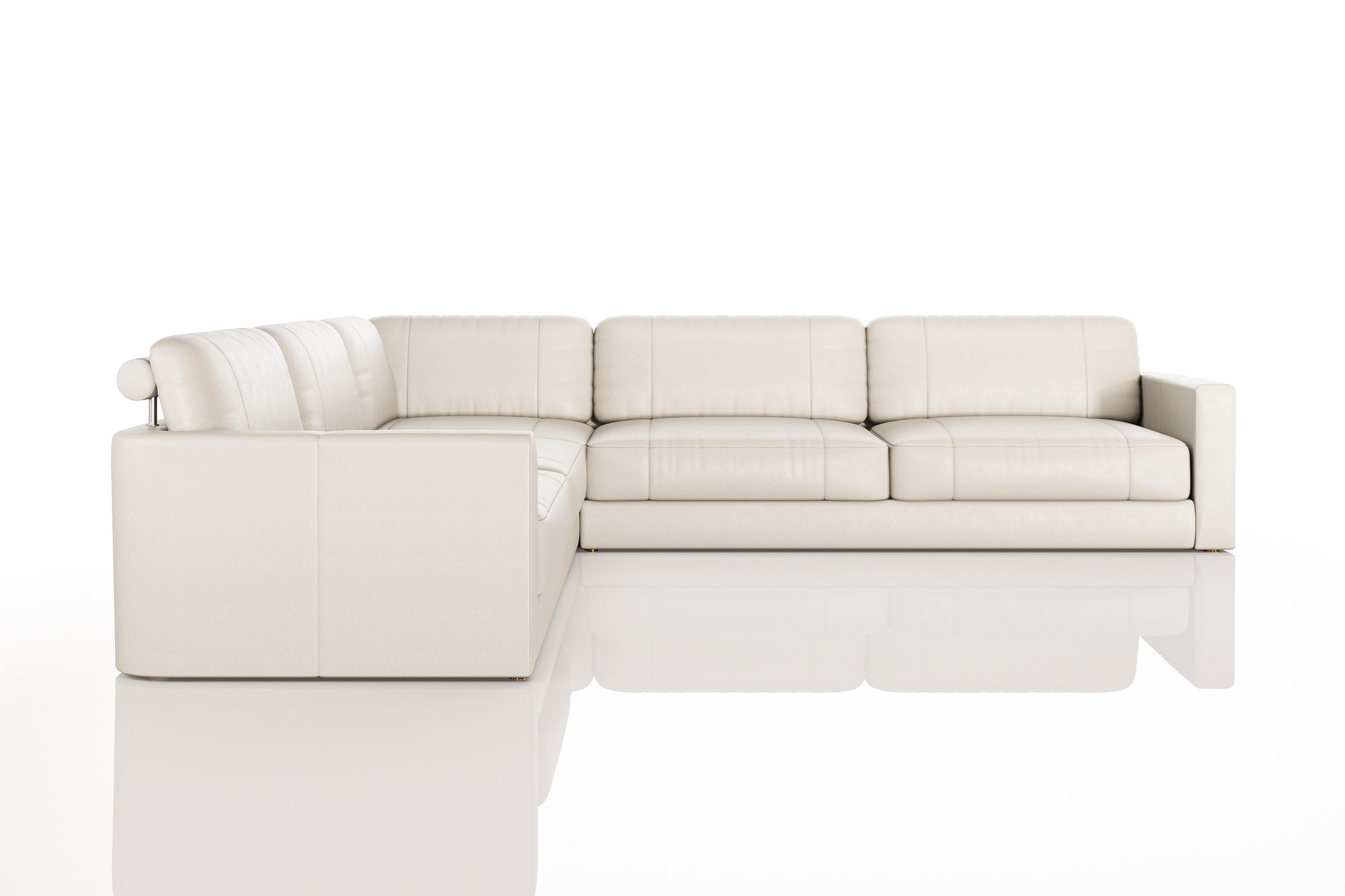 Texas Modern Leather L-Sectional