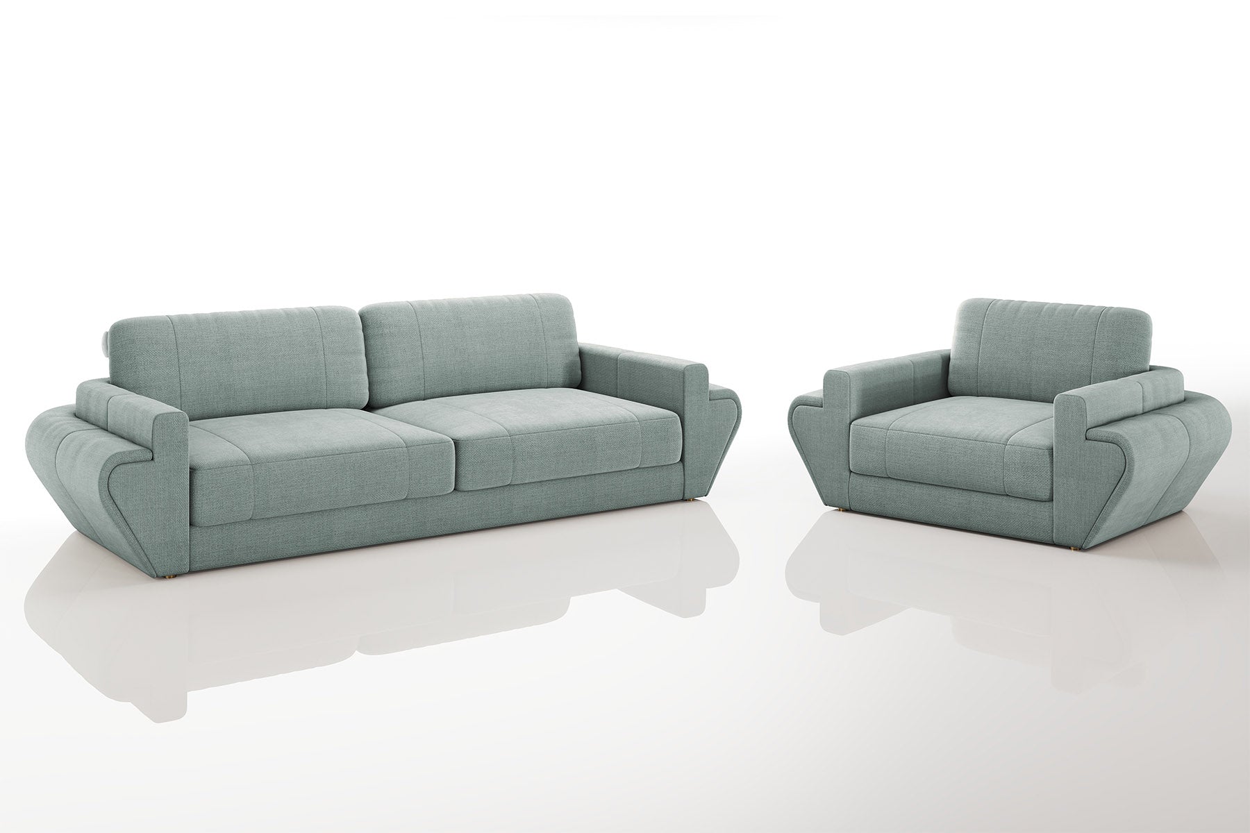 Texas Fabric Sofa Set
