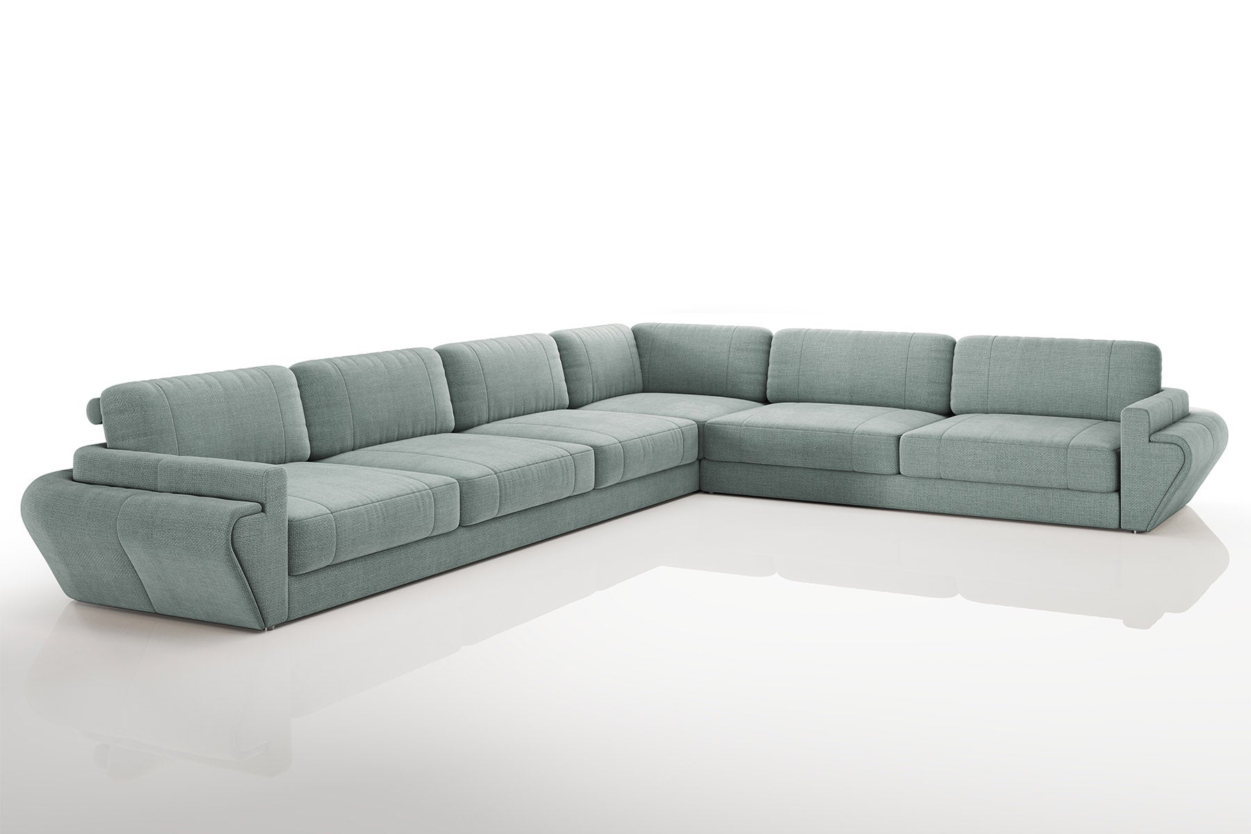 Texas LG Fabric L-Sectional Large