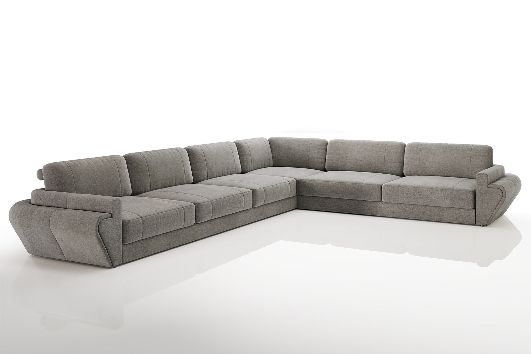 Texas LG Fabric L-Sectional Large