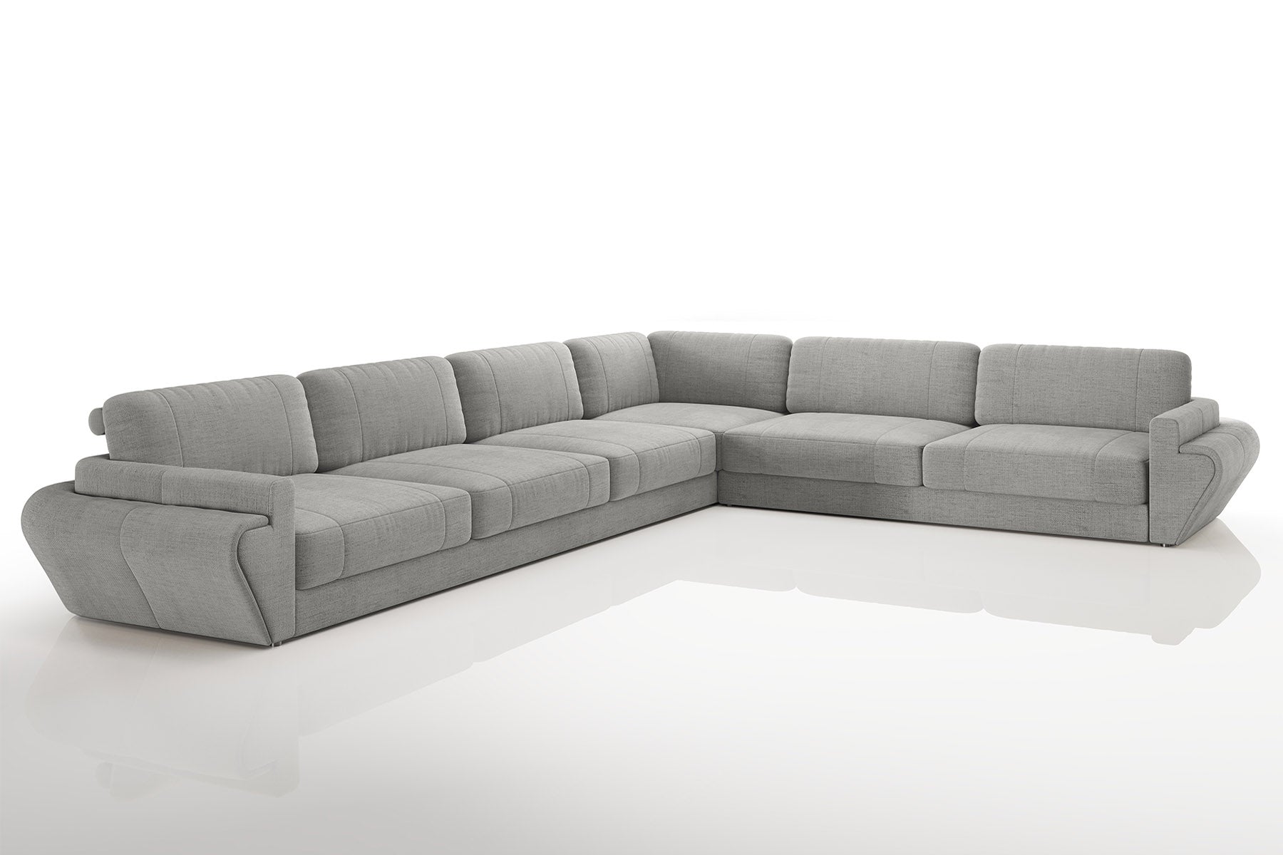 Texas LG Fabric L-Sectional Large
