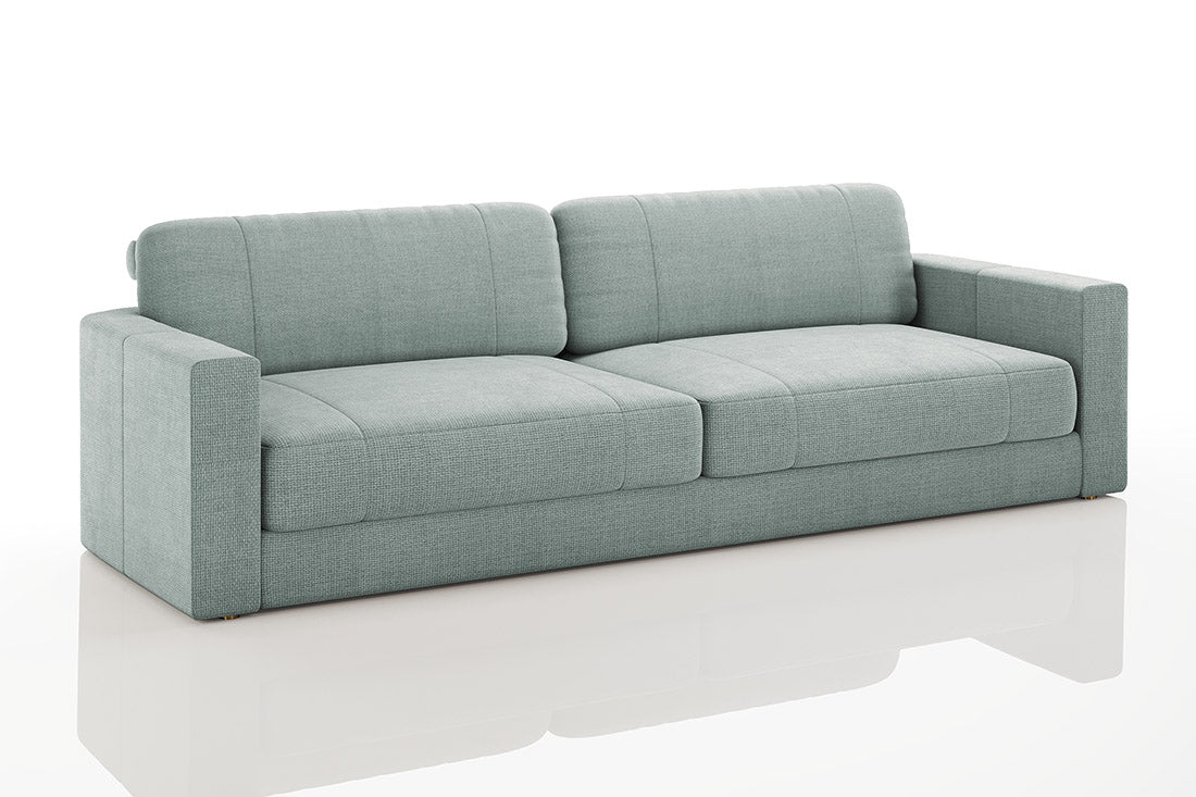 Texas Modern Fabric 3 Seater Sofa