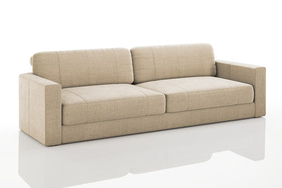 Texas Modern Fabric 3 Seater Sofa