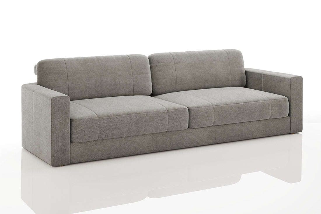 Texas Modern Fabric 3 Seater Sofa