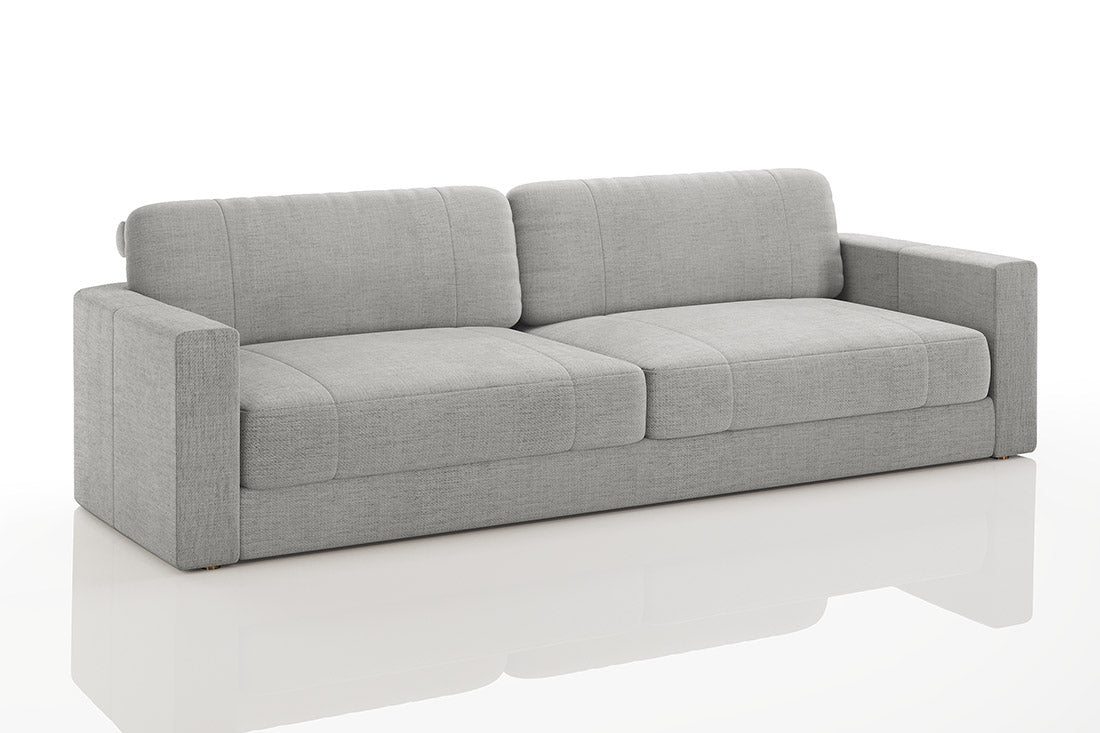 Texas Modern Fabric 3 Seater Sofa