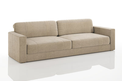 Texas Modern Fabric 3 Seater Sofa