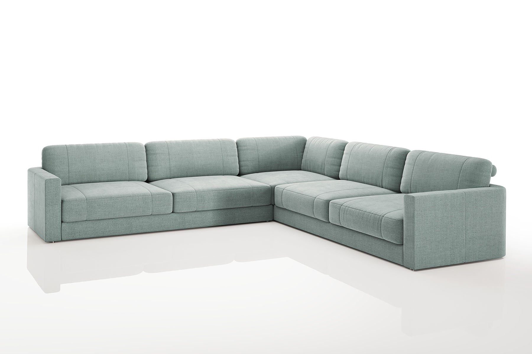 Texas Modern Fabric L-Sectional