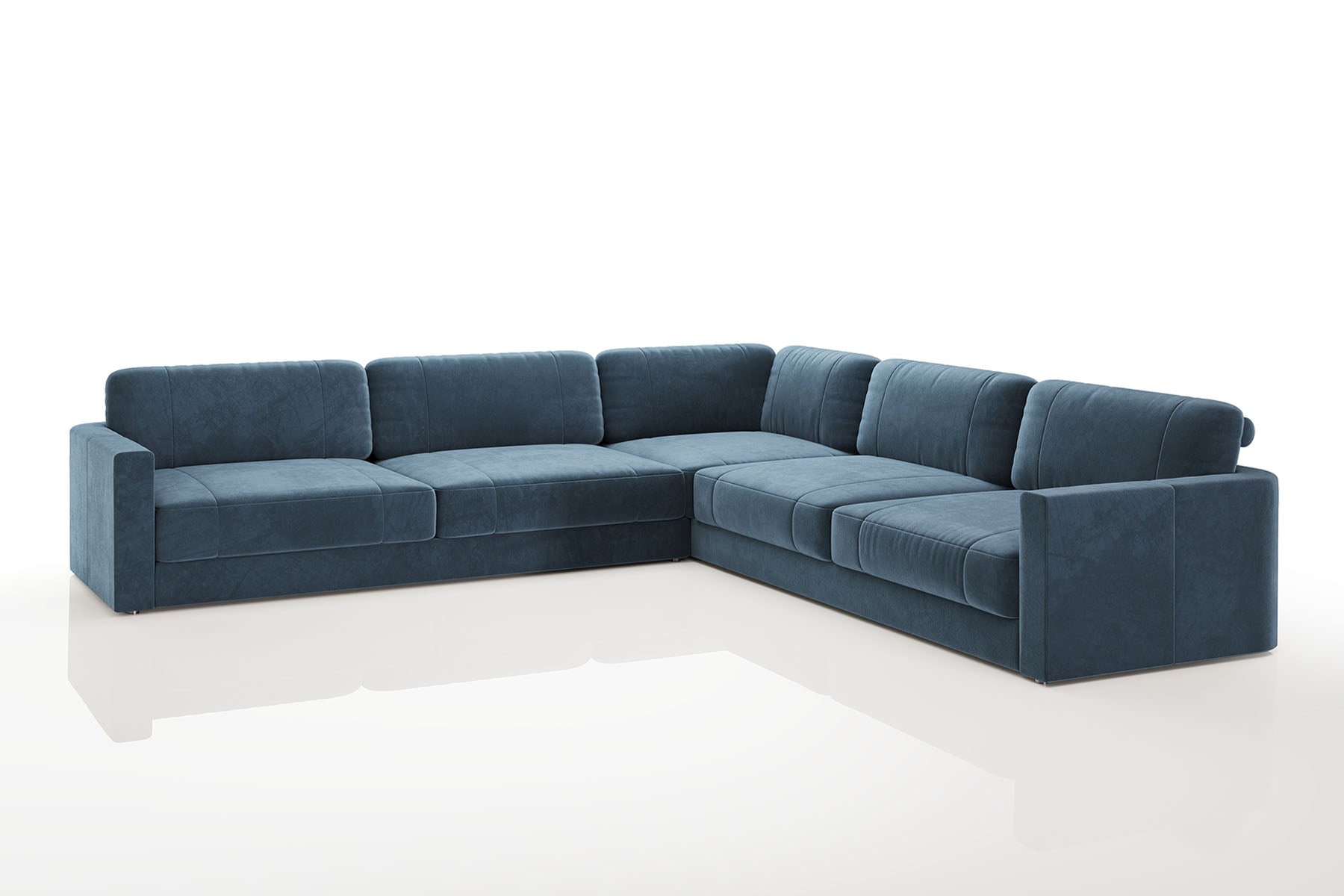 Texas Modern Fabric L-Sectional