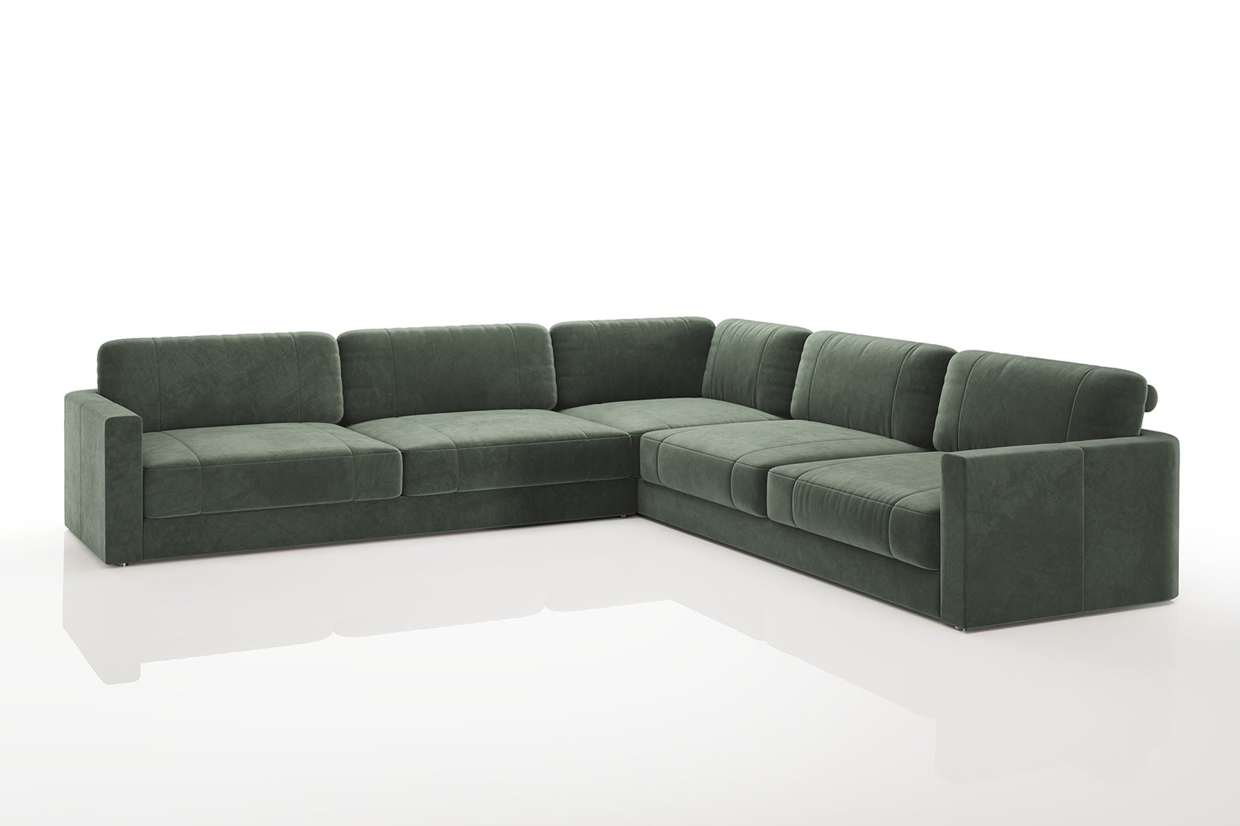 Texas Modern Fabric L-Sectional