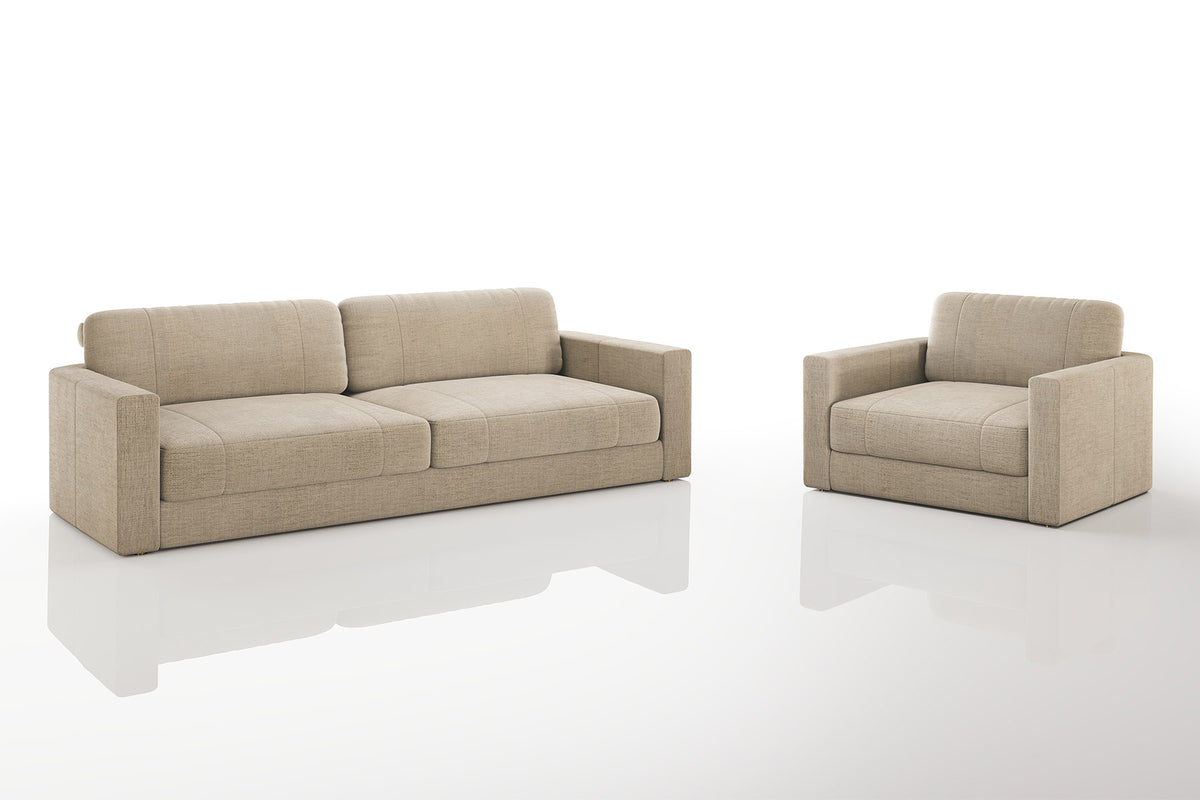 Texas Modern Fabric Sofa Set