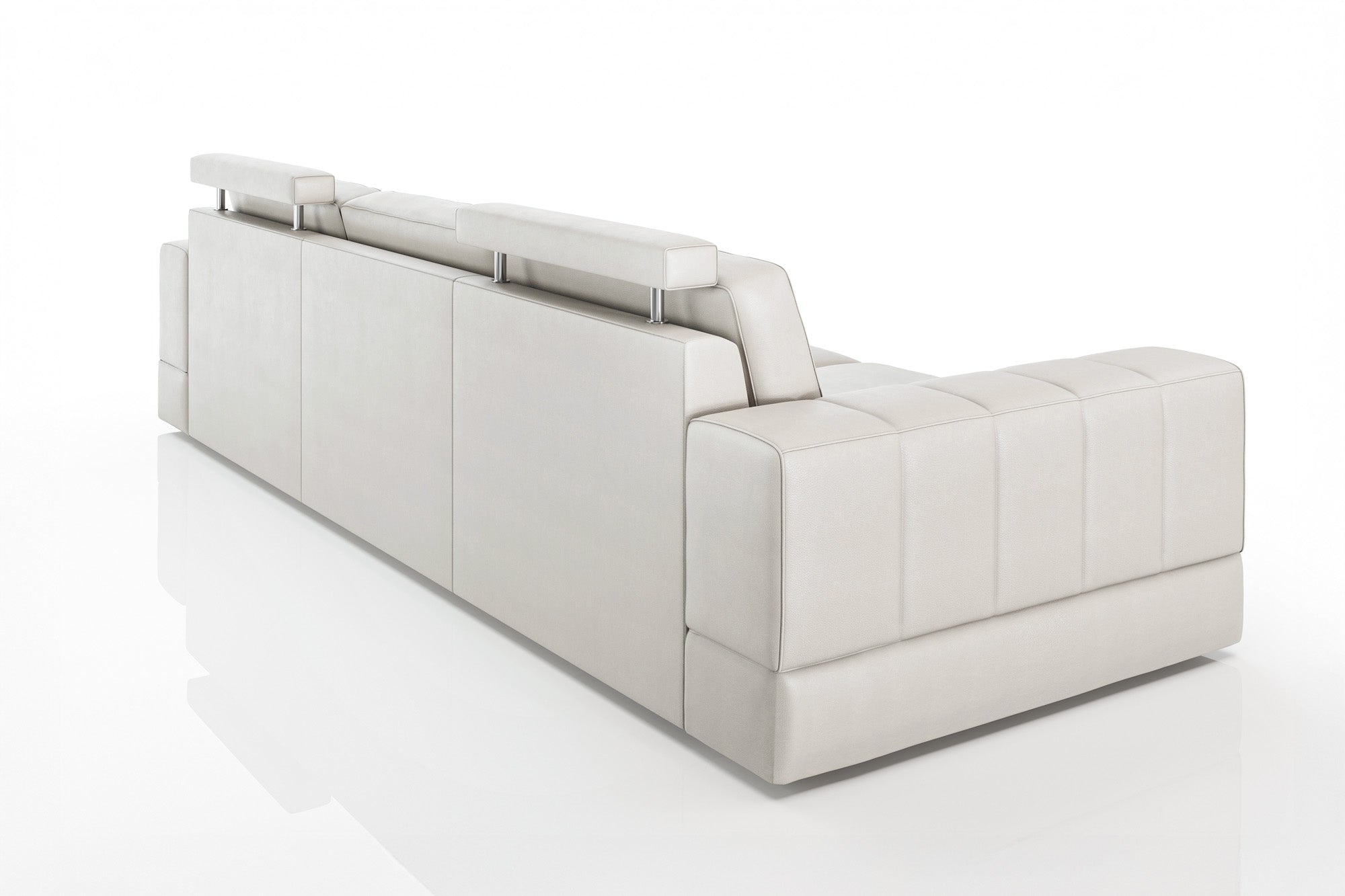 Phoenix Modern Leather Sofa Set